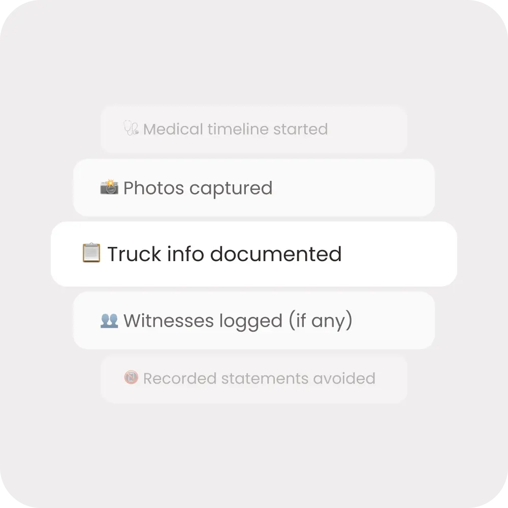 What to Do After a Truck Accident — Right Now